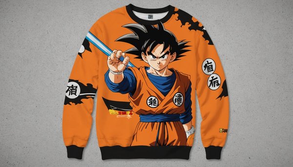 Le sweat dragon ball enfant : un look héroïque à adopter !