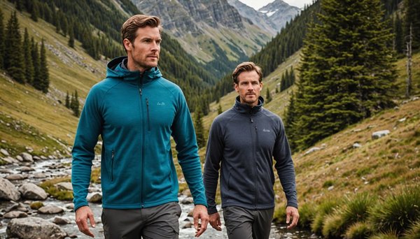 Vêtements outdoor en laine mérinos pour homme